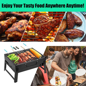 Himaly grill vent design enables consistent airflow for even cooking outdoors.