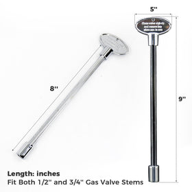 Himaweek zinc die-cast construction provides rugged outdoor durability.