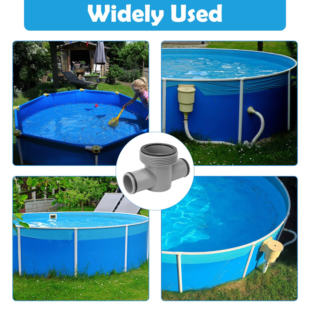 HINGTAI P61408 quick installation saves time during pool maintenance
