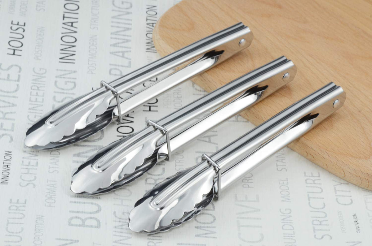 HINMAY tongs ideal for appetizers, desserts, and salads during parties.