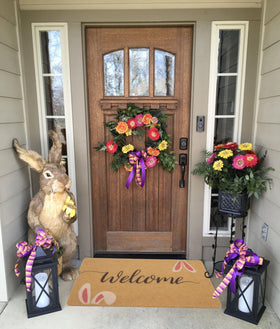 HinyBoeh Durable artificial coir fibers resist wear in busy foyers