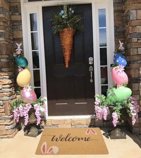 HinyBoeh Pet-friendly door mat suitable for homes with pets