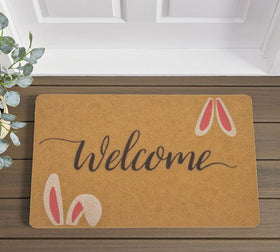 HinyBoeh Spring entryway mat enhances porch and foyer decor