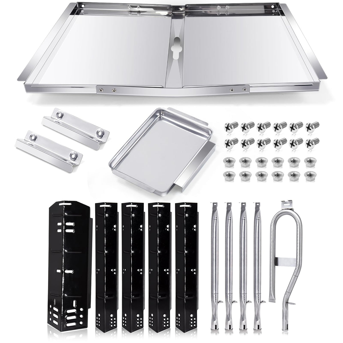 Hiorucet grease tray for Dyna Glo DGH474CRP simplifies grease collection and cleanup