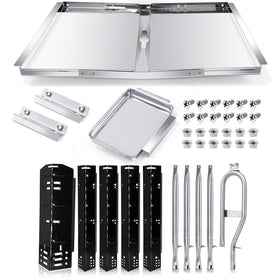 Hiorucet grease tray for Dyna Glo DGH474CRP simplifies grease collection and cleanup