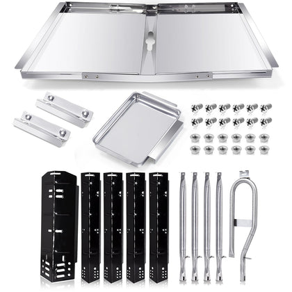 Hiorucet grease tray for Dyna Glo DGH474CRP simplifies grease collection and cleanup