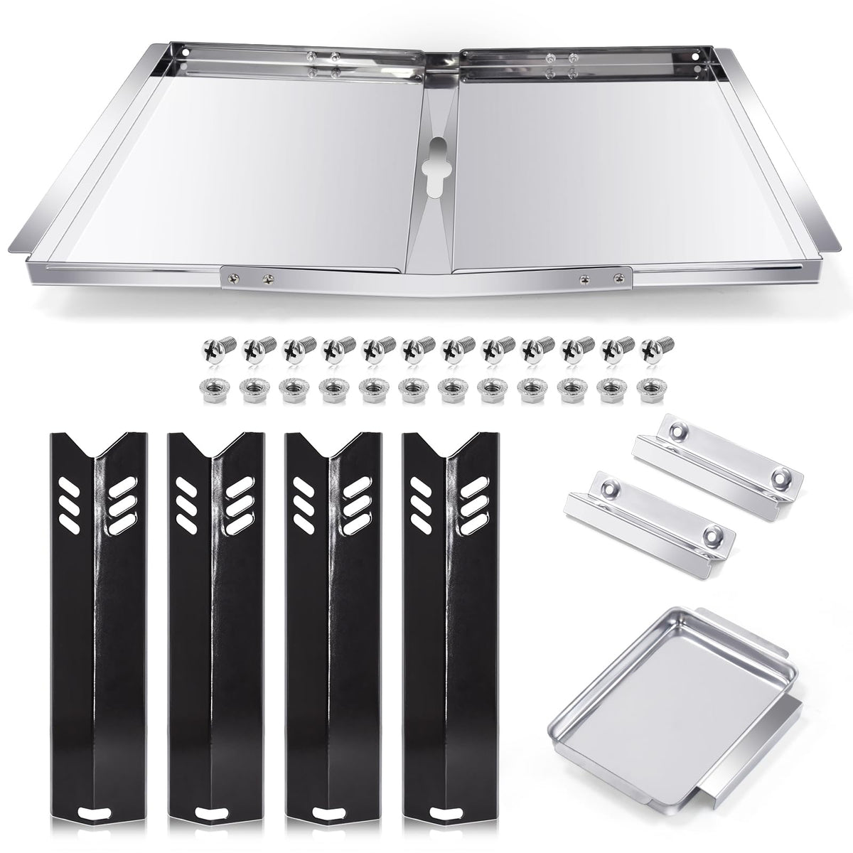 Hiorucet Dyna-Glo heat plates in porcelain steel for durable heat distribution