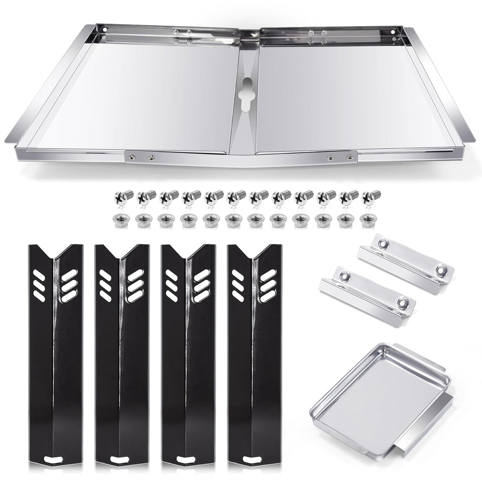 Hiorucet Dyna-Glo heat plates in porcelain steel for durable heat distribution