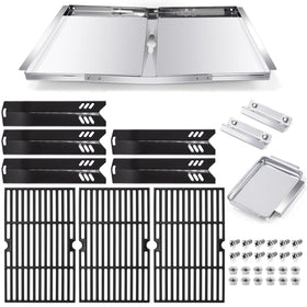 Hiorucet grill grates provide even heat for consistent sears