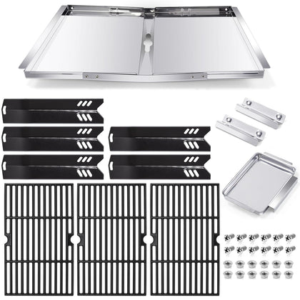 Hiorucet grill grates provide even heat for consistent sears