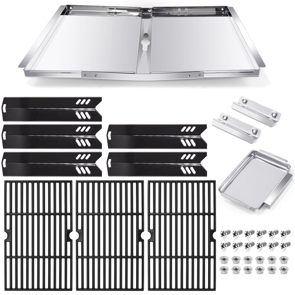 Hiorucet grill grates provide even heat for consistent sears