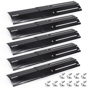 Hiorucet universal heat plates installed on a Nexgrill for even heat.