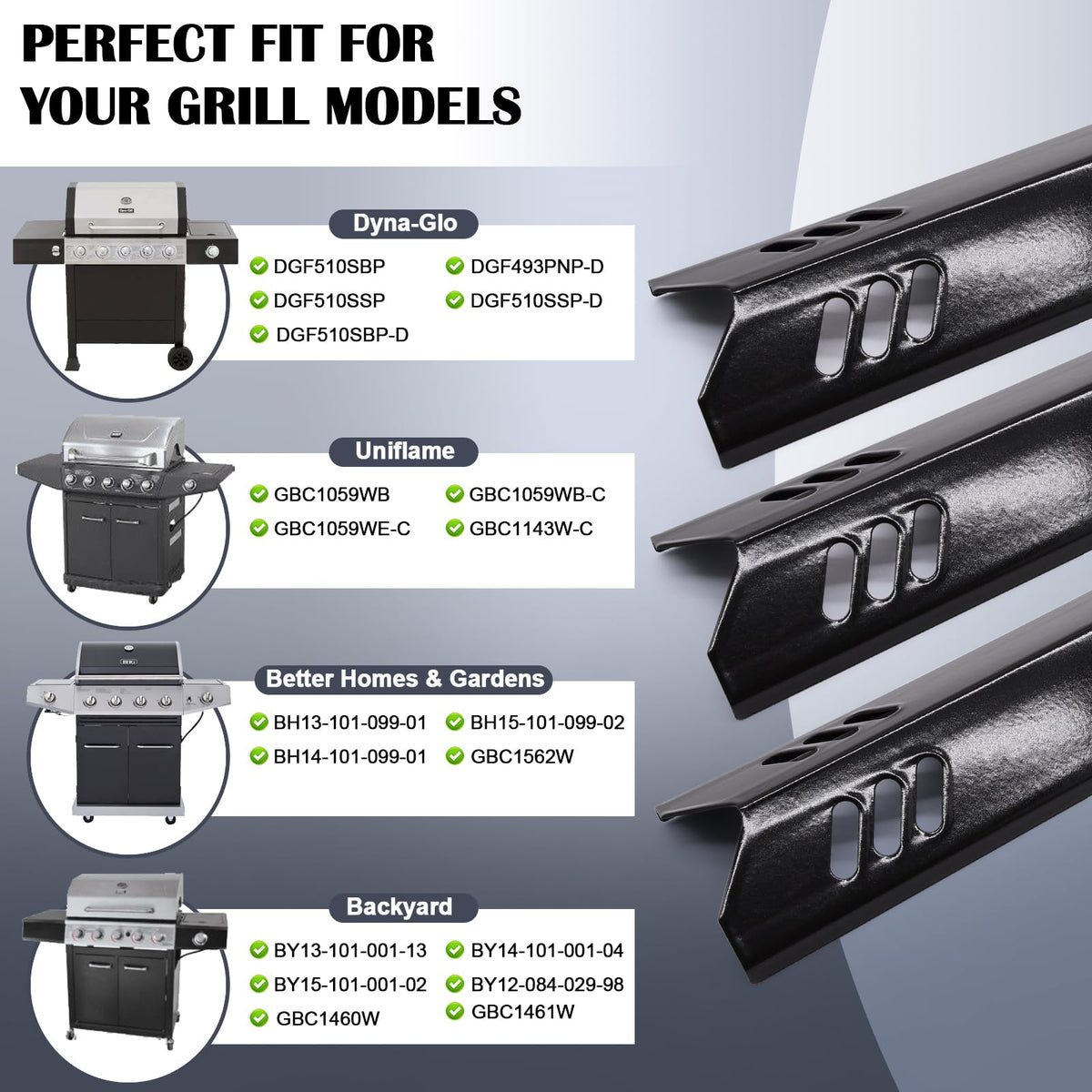 Hiorucet porcelain-steel heat plates offer durable protection and steady heat distribution.