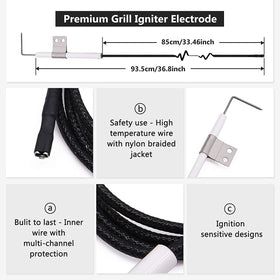Hiorucet multi-model grill parts kit fits several Nexgrill models.