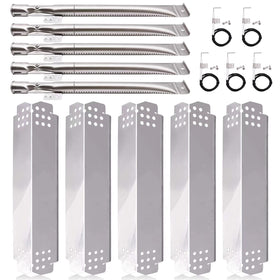 Hiorucet Nexgrill 5-burner tubes for reliable flame delivery.