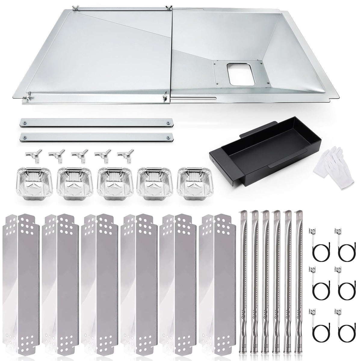 Hiorucet Nexgrill grease tray for easy cleanup and secure fit.
