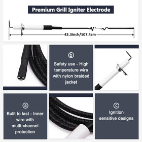 Hiorucet Nexgrill 720-0830x igniter designed for easy installation.