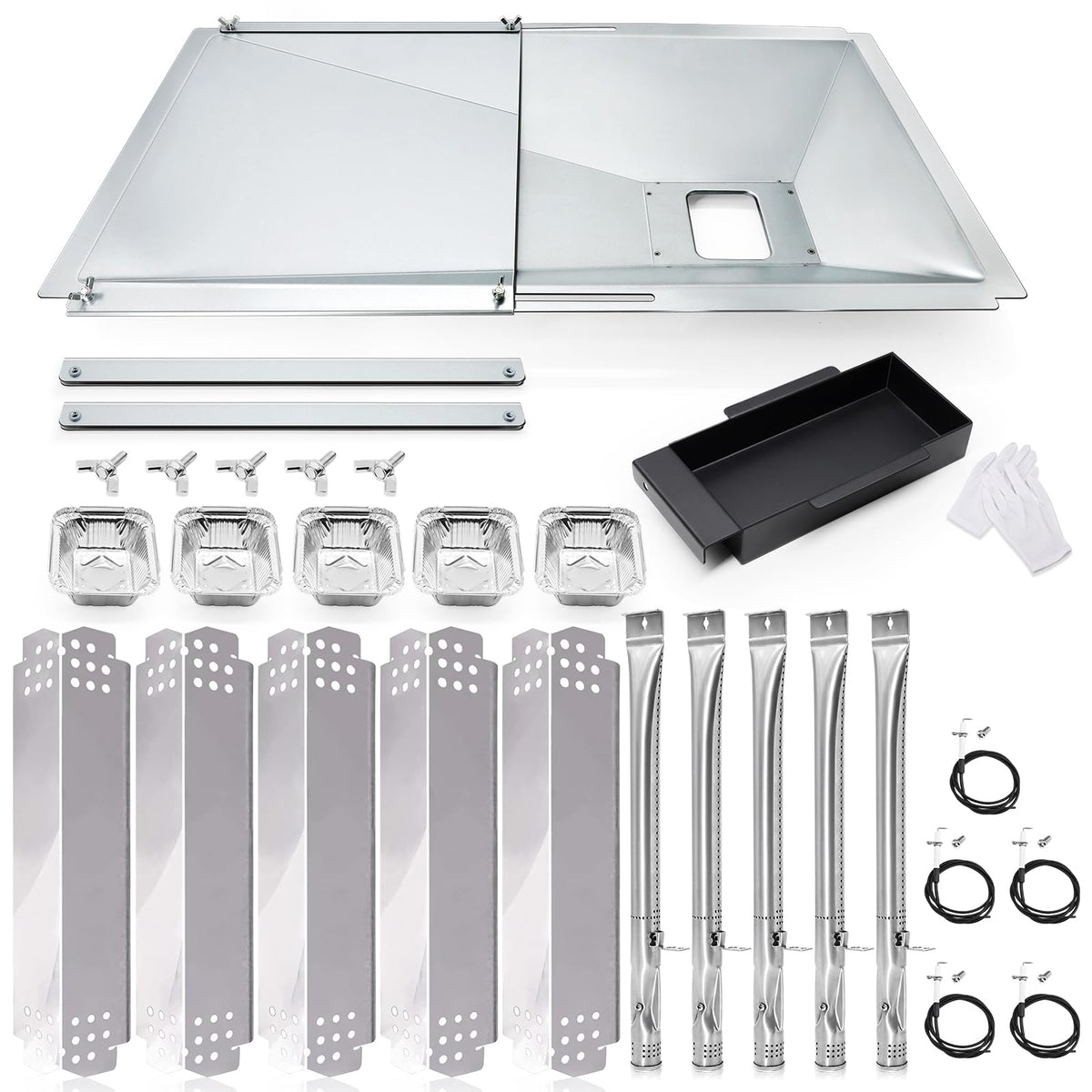 Hiorucet Nexgrill grease tray for 720-0888S with adjustable length for flexible installation and cleanup.