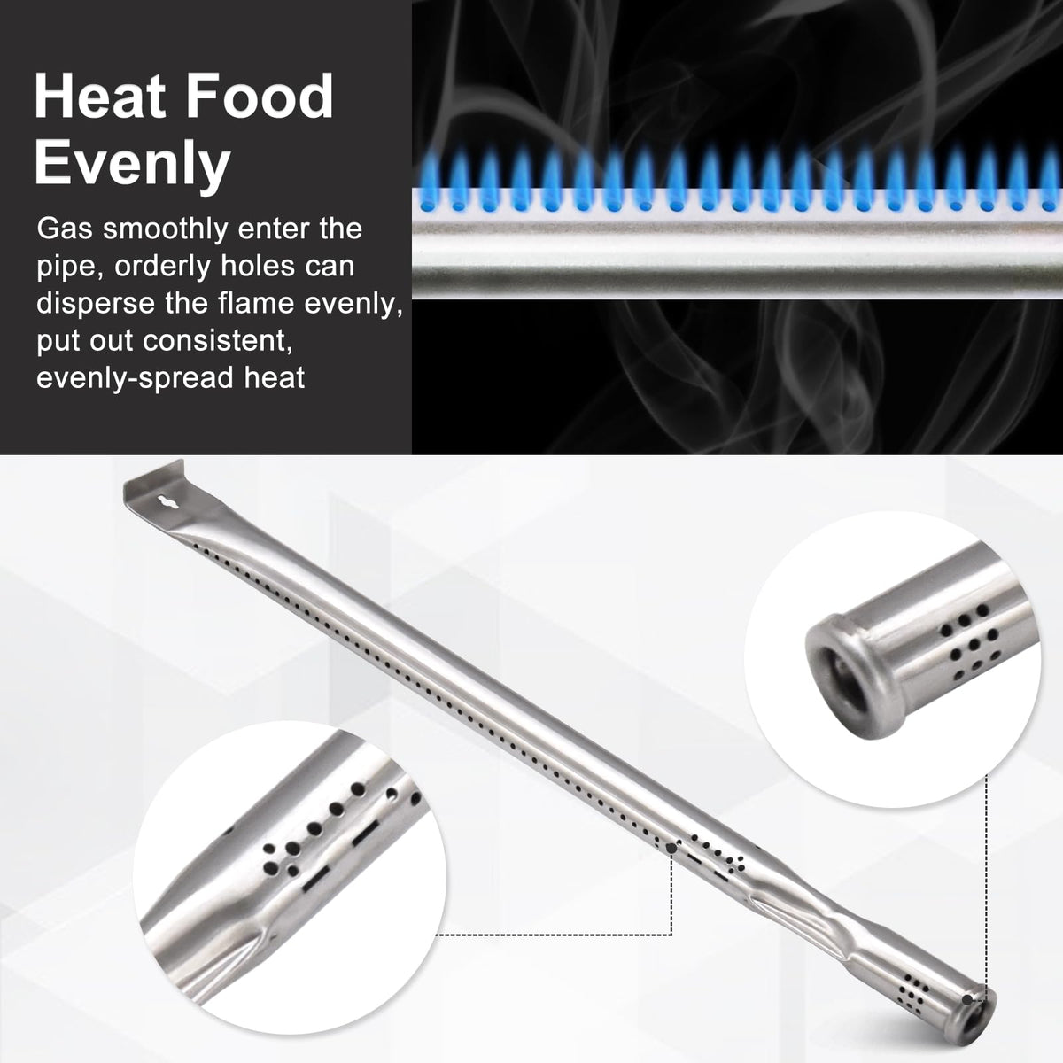 Hiorucet Nexgrill heat plates for 720-0925P model protect burners