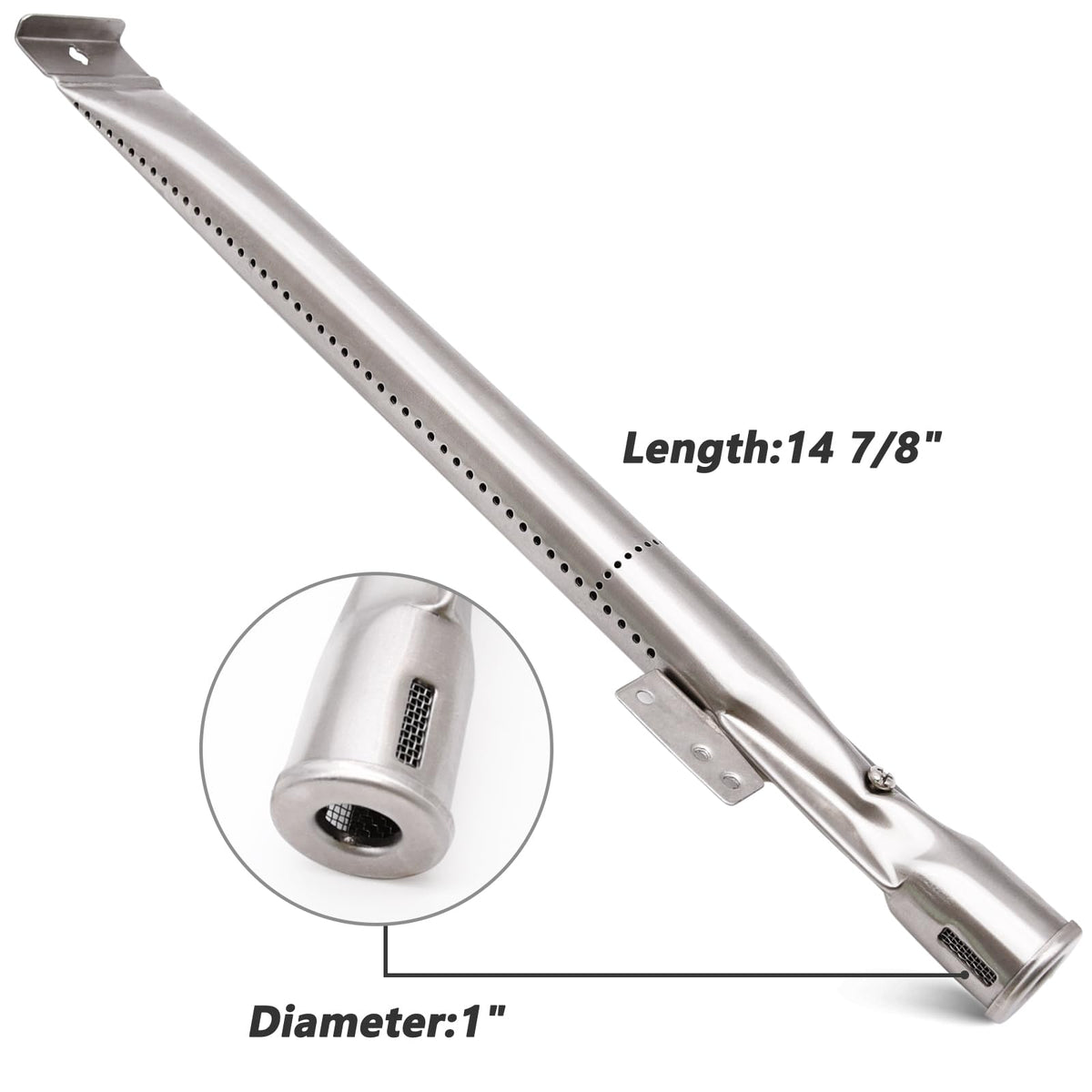 Hiorucet stainless steel components resist rust and corrosion.