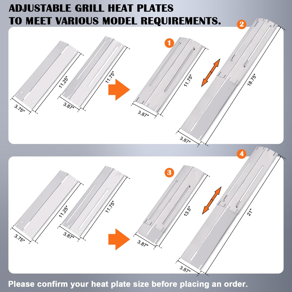 Close-up of Hiorucet stainless steel heat plate highlights rust-resistant durability.