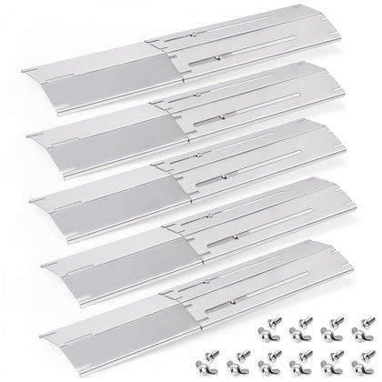 Hiorucet universal heat plates fitted on Nexgrill showing versatile compatibility.