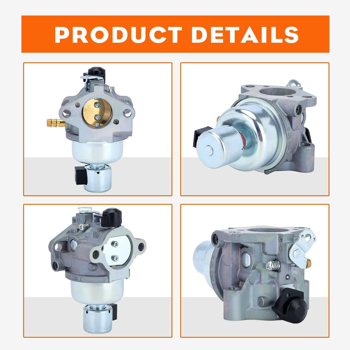 Fuel delivery system components included with Hipa carburetor
