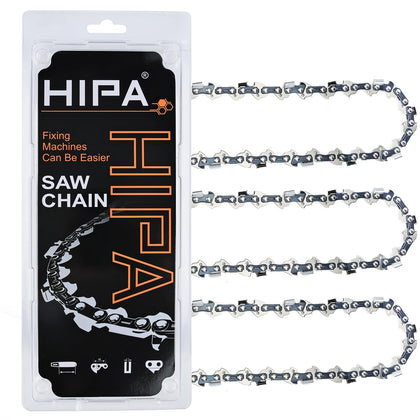 Hipa 14-inch chainsaw chain with 38LP pitch for smooth cutting.