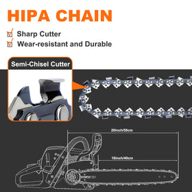 Hipa chain compatible with EGO CS1613 CS1604 CS1600 for various jobs.