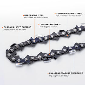 Hipa 3-8lp 043 gauge drive links for precise bar alignment