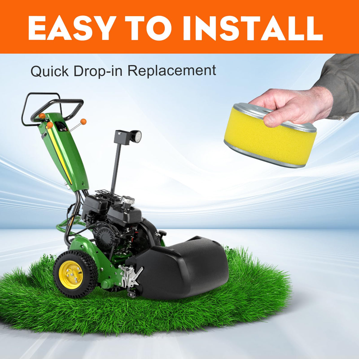 HIPA 2-pack Honda GX110 DIY replacement ready, tool-free install