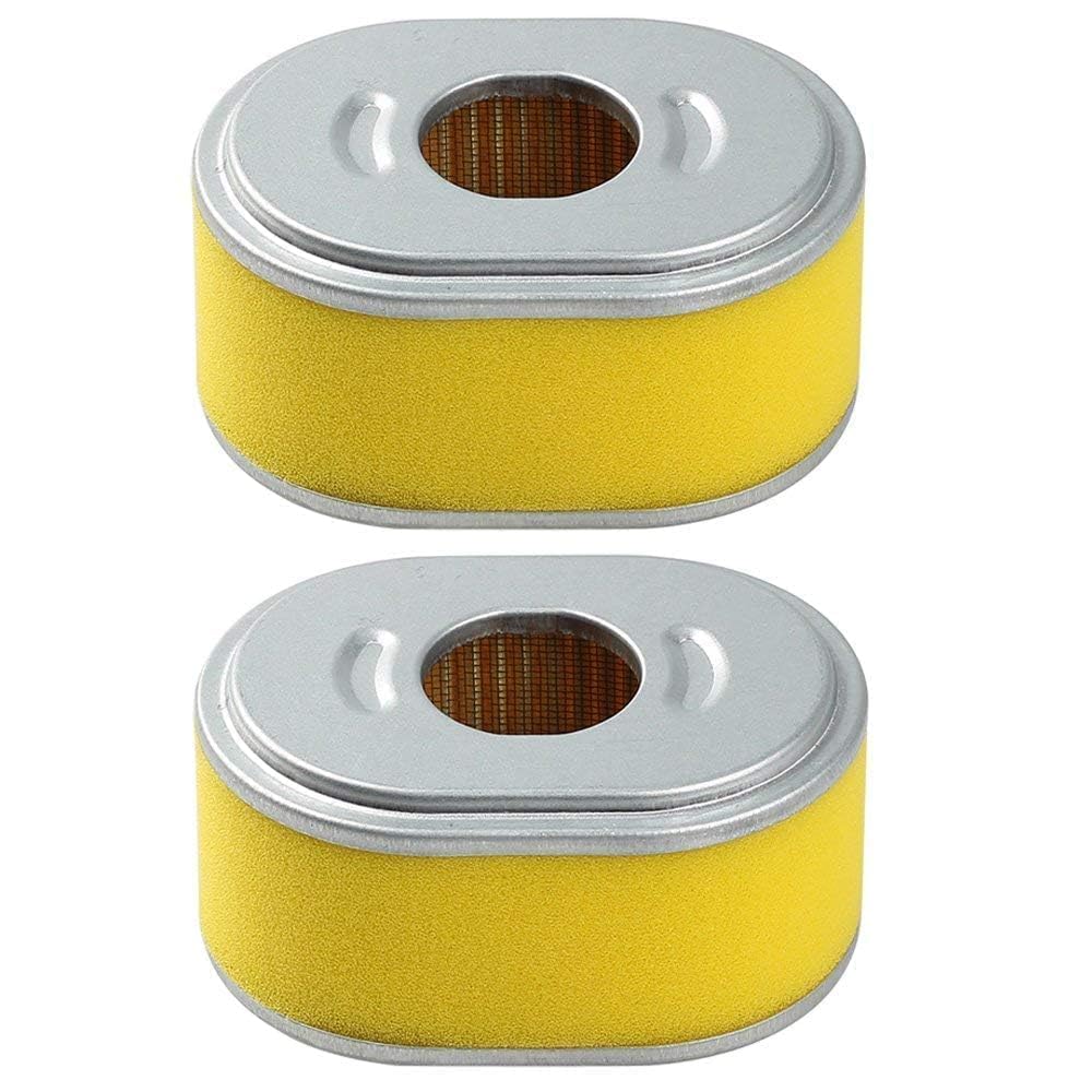 HIPA 2-pack Honda GX110 front view air filter improves airflow and dust filtration