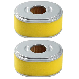 HIPA 2-pack Honda GX110 front view air filter improves airflow and dust filtration
