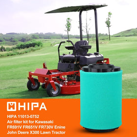 Hipa 3208313 air filter in box for easy DIY replacement.