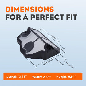 Hipa packaging shows complete kit for easy DIY replacement.