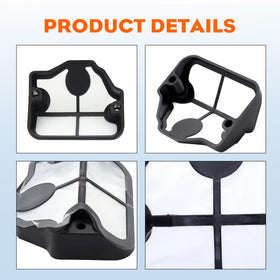 Hipa seal frame detail with leak-proof fit.