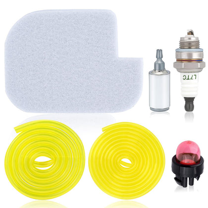 Hipa 530057925 air filter kit for Poulan showing complete replacement parts for cleaner airflow