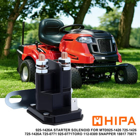 Hipa 725-1426A starter solenoid side mount showing dual mounting capability