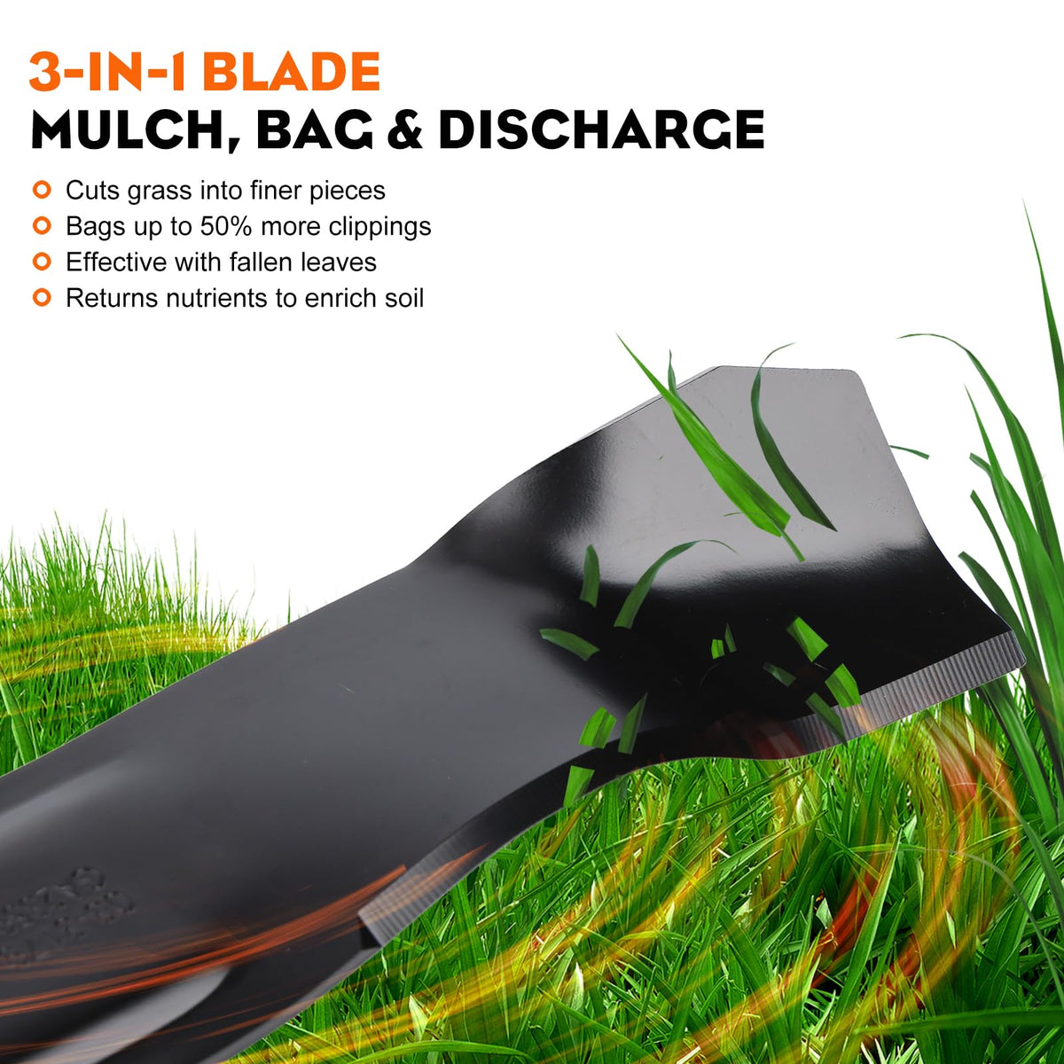 Hipa 742-0616a 42-inch blades compatible with wide range of mowers