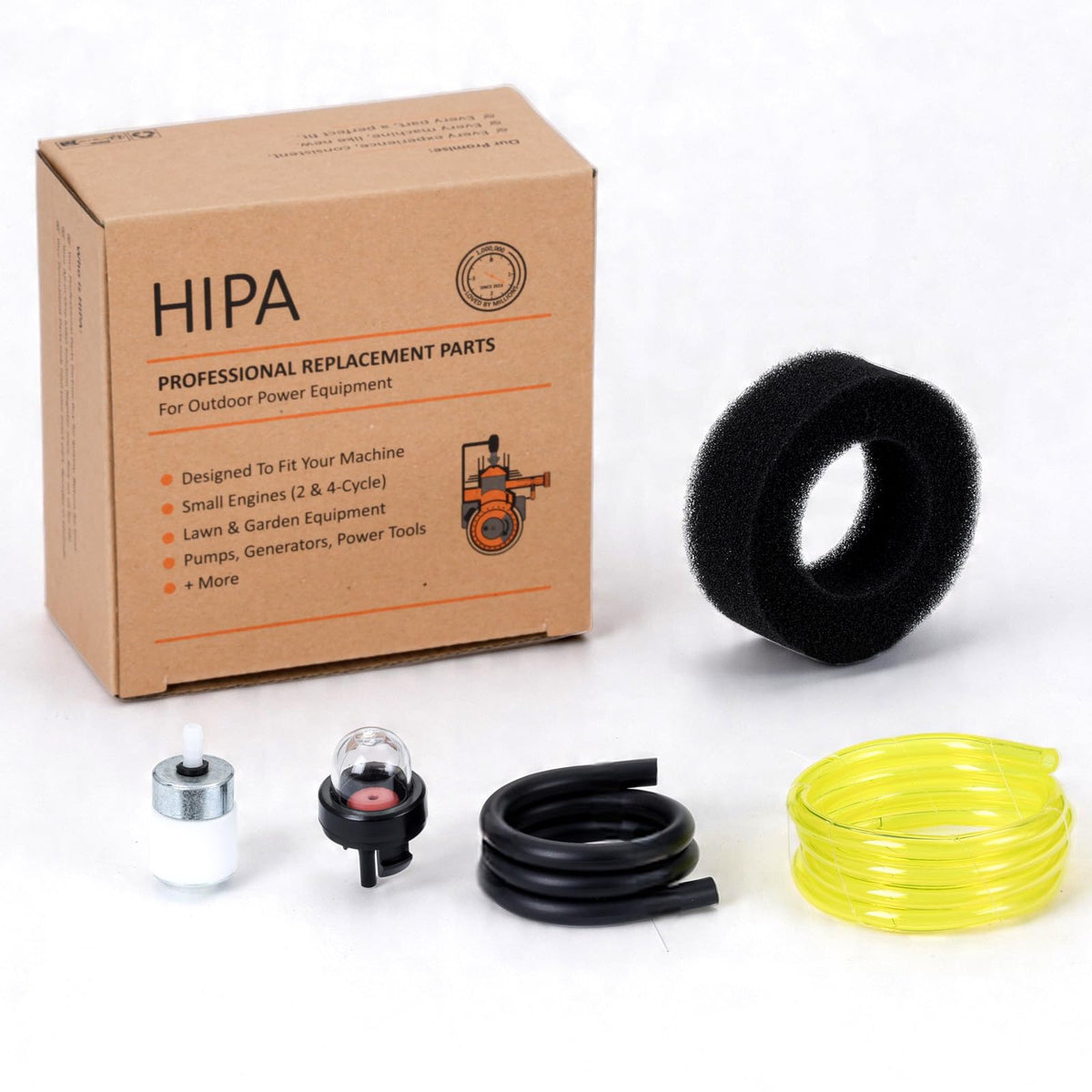 Hipa 791-682039 fuel line kit front view for Ryobi compatibility