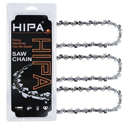 Hipa 8-inch saw chain attached to Milwaukee 3004-20 for smooth pruning tasks