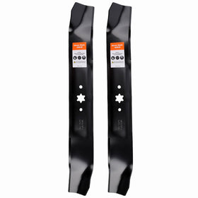 Hipa 942-0616 mulching blades with 6-point star for precise lawn mowing