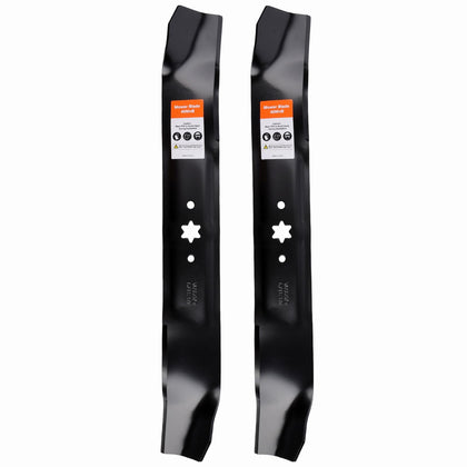 Hipa 942-0616 mulching blades with 6-point star for precise lawn mowing