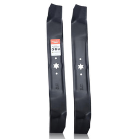 Hipa 942-0616A mulching blades with six-point star for Cub Cadet compatibility