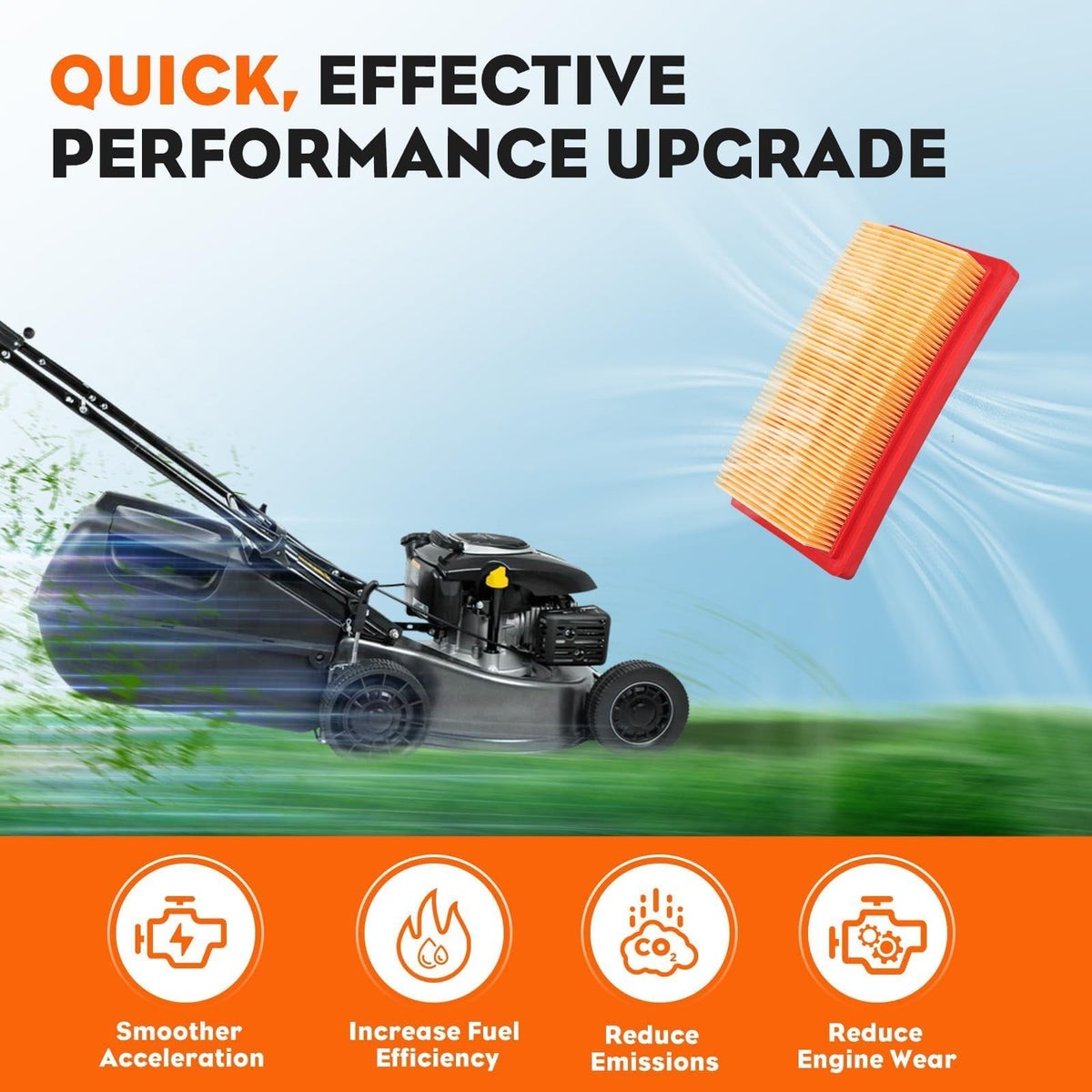 Pre-filter included with Hipa 951-10298 for extended filter life