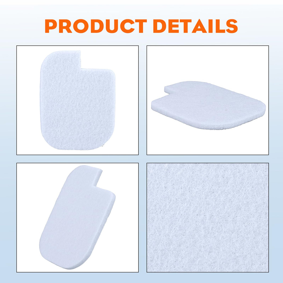 Hipa all-in-one kit box displaying complete replacement parts set
