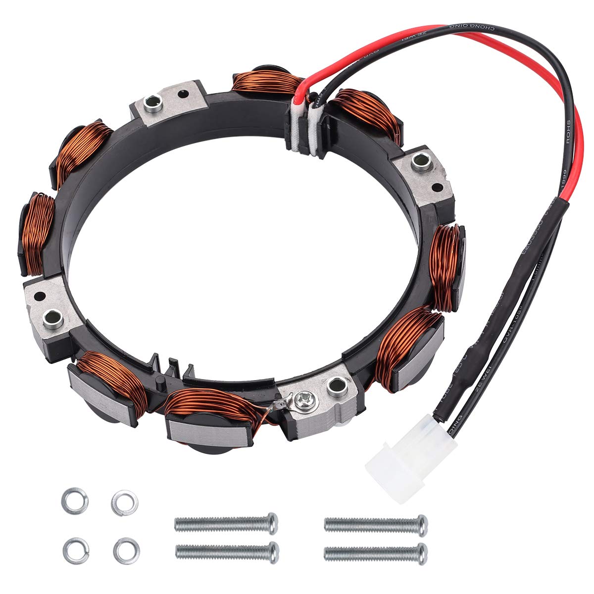Hipa dual-circuit alternator packaged with bolts simplifies on-site installation