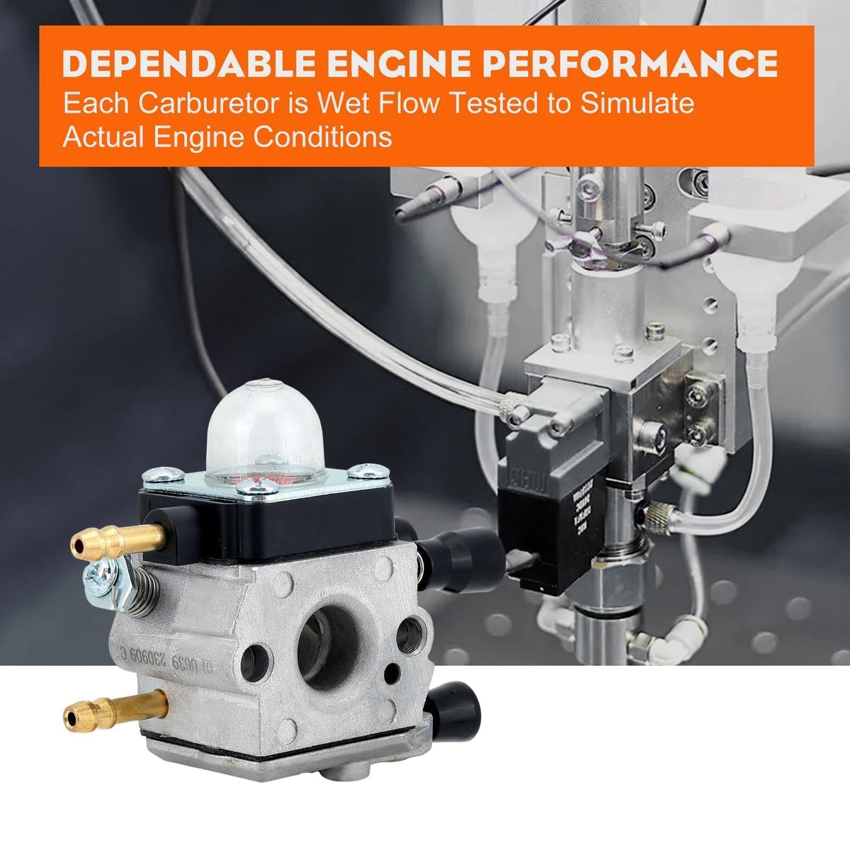 Hipa BG55 carburetor installation guide visual suggests quick mounting steps.