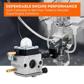 Hipa BG55 carburetor installation guide visual suggests quick mounting steps.