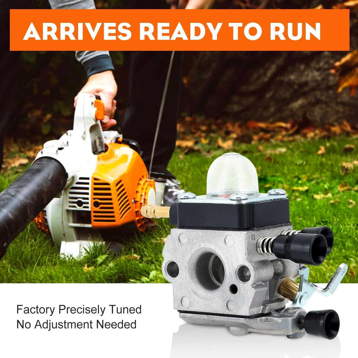 Hipa BG55 carburetor tuned-for-stihl demonstrates immediate performance upon installation.